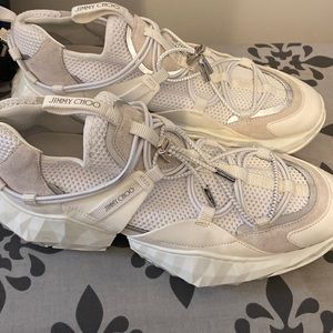 Jimmy Choo gym shoes never worn!!!!!!